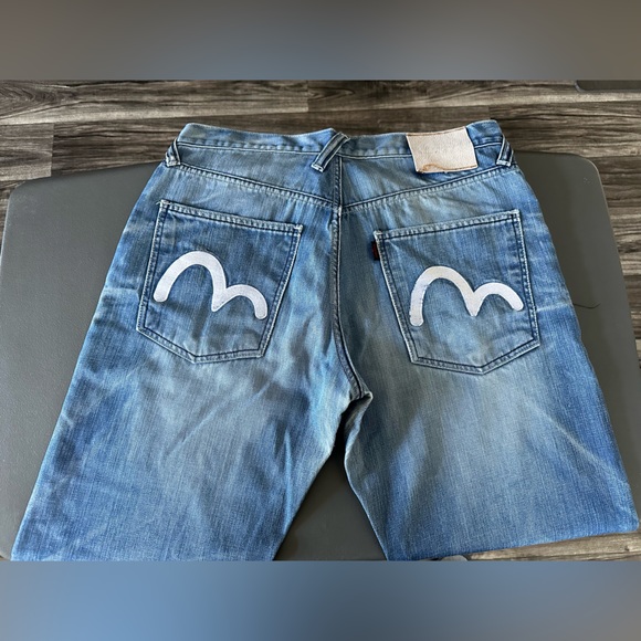 Evisu Jeans - Adventure "Unacquainted World" Design - Light Blue Wash - Picture 3 of 4